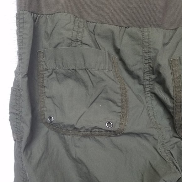 New York & Company Women's Pants Elastic Waist Button Green Size 8 - Picture 13 of 14